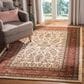 Safavieh Lyndhurst 3"3" x 5"3" Ivory and Rust Area Rug, , large