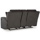 Ashley Kanlow Manual Reclining Console Loveseat in Dusk, , large
