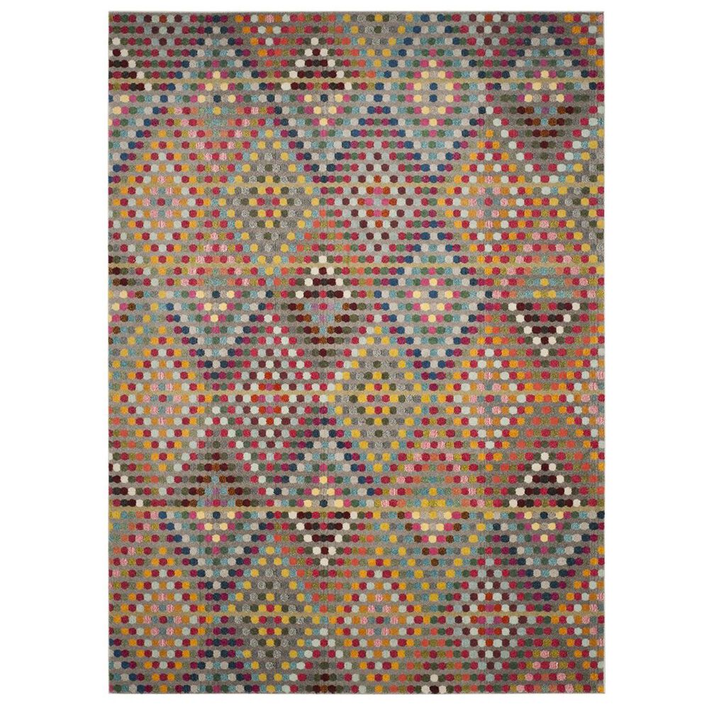 Safavieh Monaco MNC204F-10 10" x 14" Multi/Beige Area Rug, , large