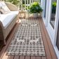 Dalyn Rug Company Wonderland WN28 2"3" x 7"6" Brown Indoor/Outdoor Runner, , large