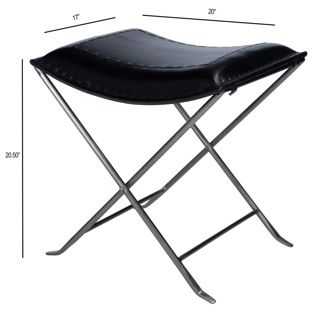 Butler Melton Stool in Black, , large