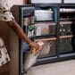 GE Appliances 22.9 Cu. Ft. Smart Counter-Depth Quad-Door Refrigerator in Platinum Glass, , large