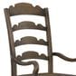 Hooker Furniture Hill Country Arm Chair in Timeworn Saddle Brown (Set of 2), , large