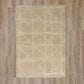 RIZZY Quinn Striped Brown and Taupe 5" x 7"6" Area Rug, , large