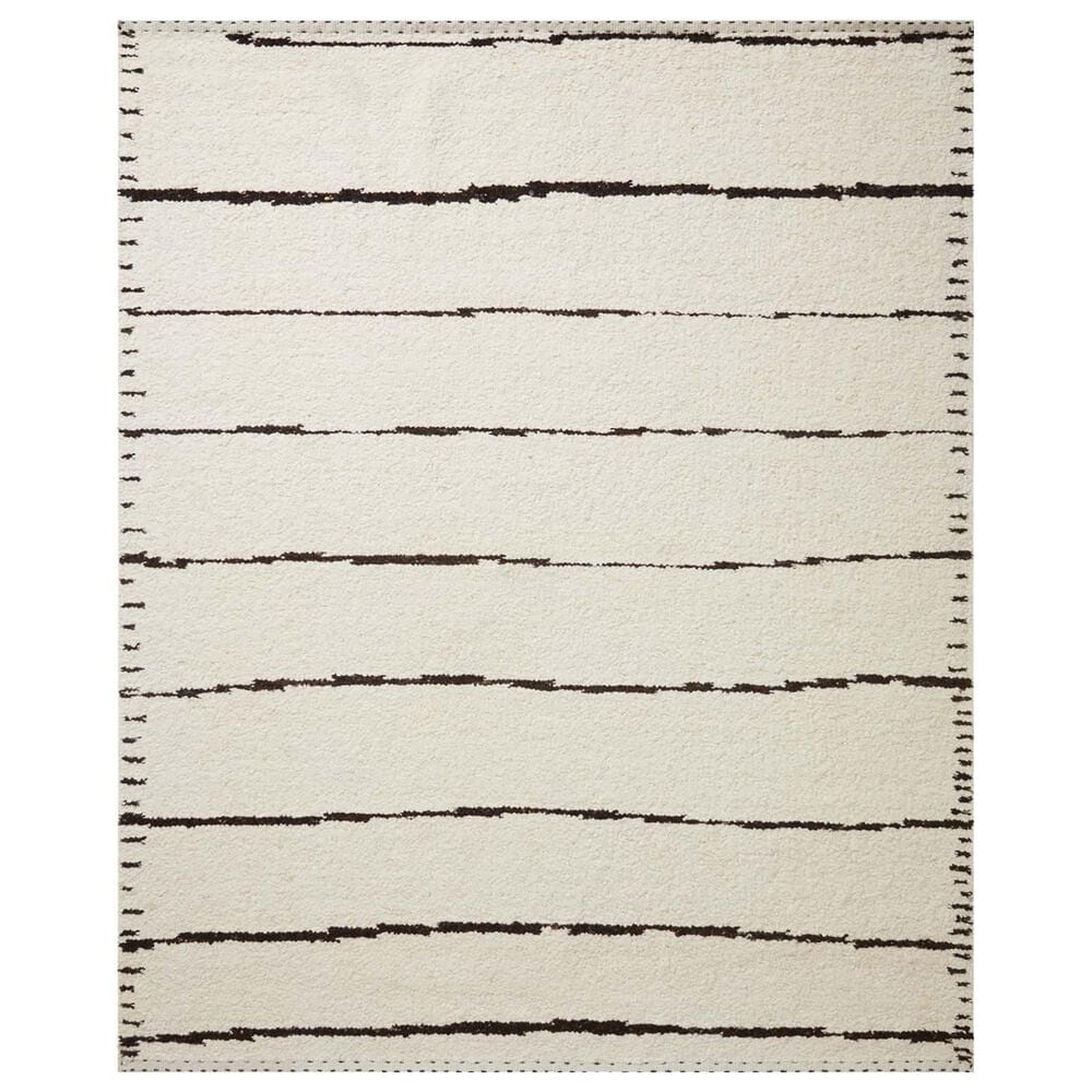 Loloi Roman 2" x 3" Ivory and Black, , large