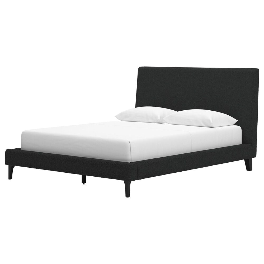 Ashley Cadmori Queen Upholstered Bed in Black, , large