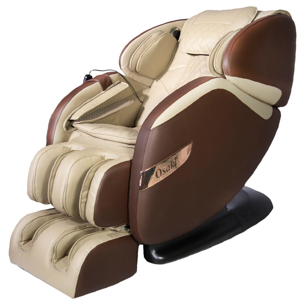 Osaki OS-Champ Zero Gravity Massage Chair in Brown/Beige, , large