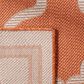 Safavieh Bermuda 5"3" x 7"6" Rust and Ivory Indoor/Outdoor Area Performance Rug, , large