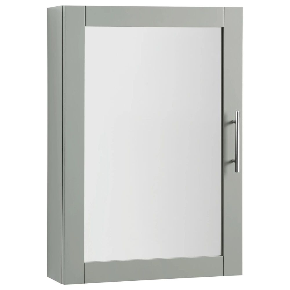 Crosley Furniture Savannah Wall Cabinet in Gray, , large