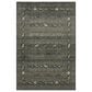 Oriental Weavers Venice 3"10" x 5"5" Blue and Gold Area Rug, , large