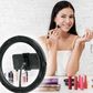 Bower 8" Ring Light Studio Kit with 51" Extendable Tripod, , large