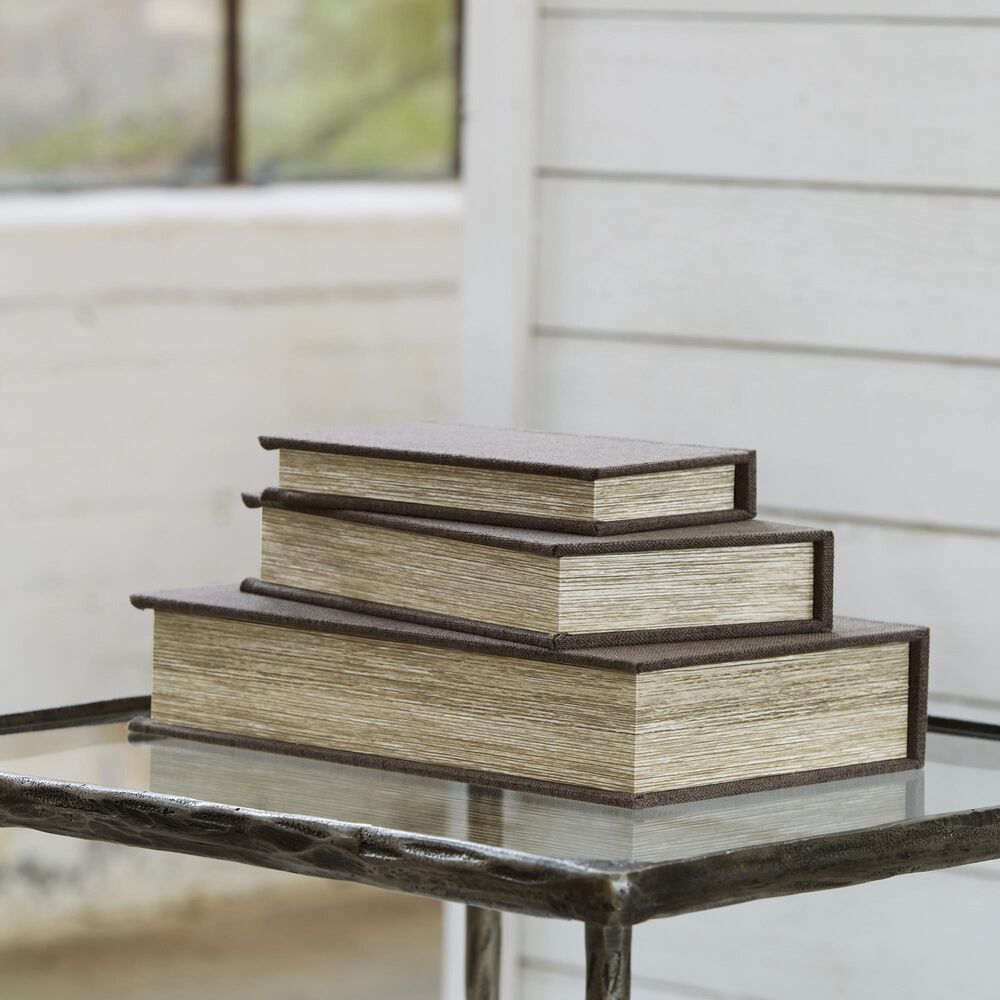 Ashley Jolina Decorative Box in Brown &#40;Set of 3&#41;, , large