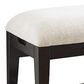Riva Ridge Sutton Stool Benches in White and French Roast, , large