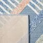Safavieh Sarasota 2"3" x 9" Blue and Light Green Indoor/Outdoor Runner, , large