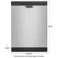 Amana Dishwasher with Triple Filter Wash System in Stainless Steel, , large