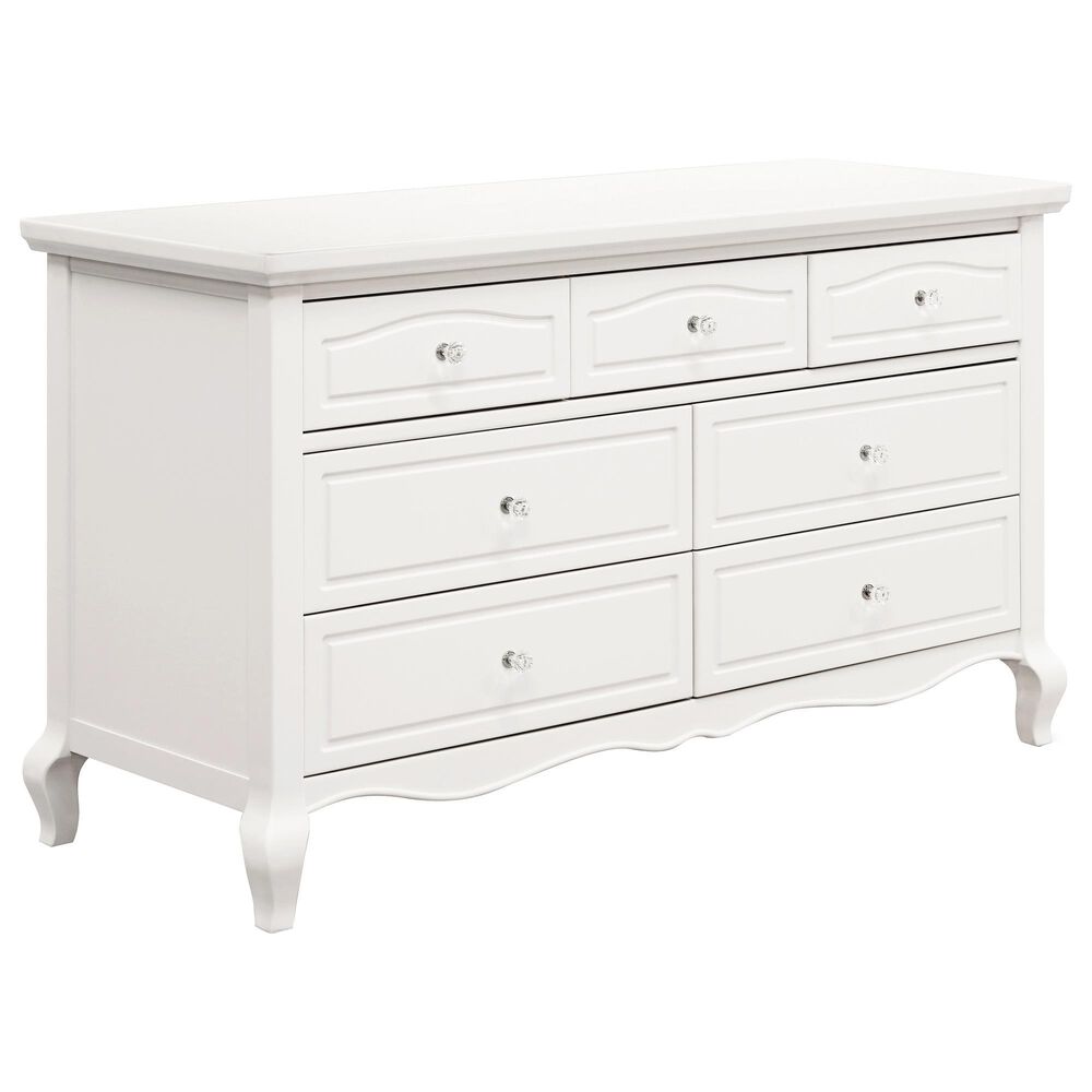 New Haus Mirabelle 7 Drawer Dresser in Warm White, , large