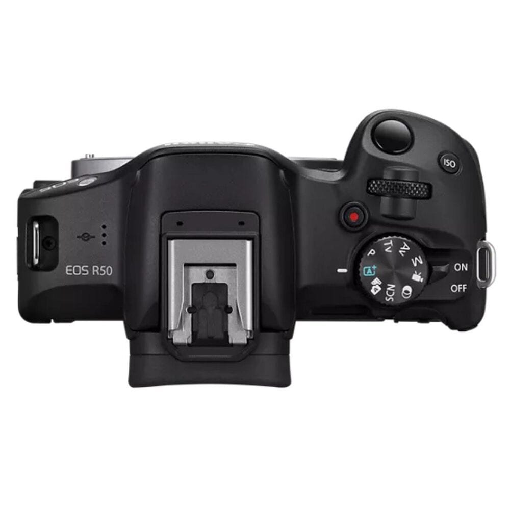 Canon EOS R50 Black Mirrorless Camera, , large