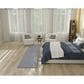 Nourison Courtyard Ivory and Blue 2"2" x 10" Indoor/Outdoor Runner, , large