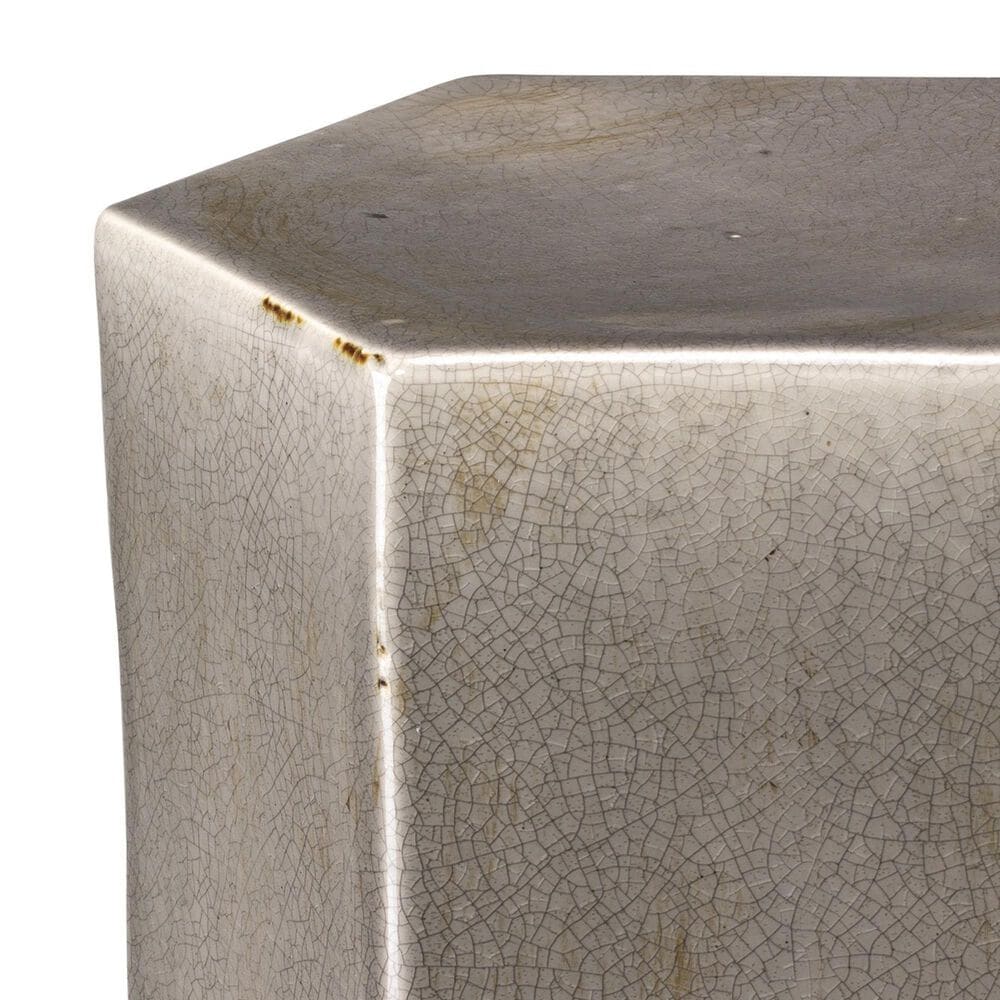 Splendor Living Porto Small Side Table in Grey, , large