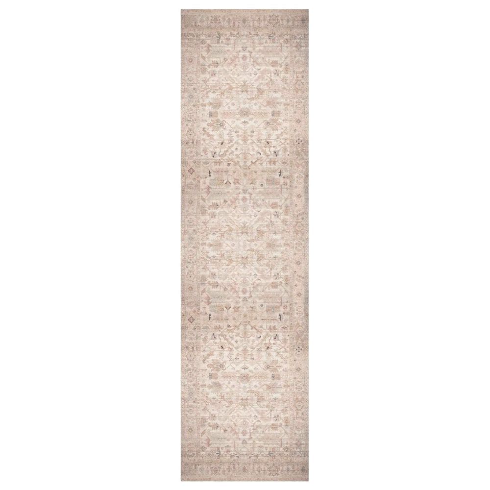 Nourison Vintage Washables Beige 2" x 6" Runner, , large