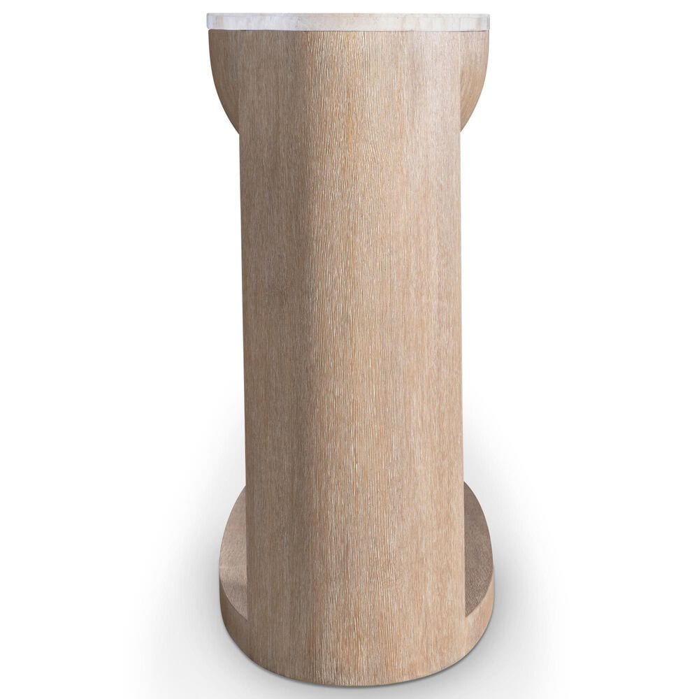 Bernhardt Loggia Oval Console Table in Aria, , large