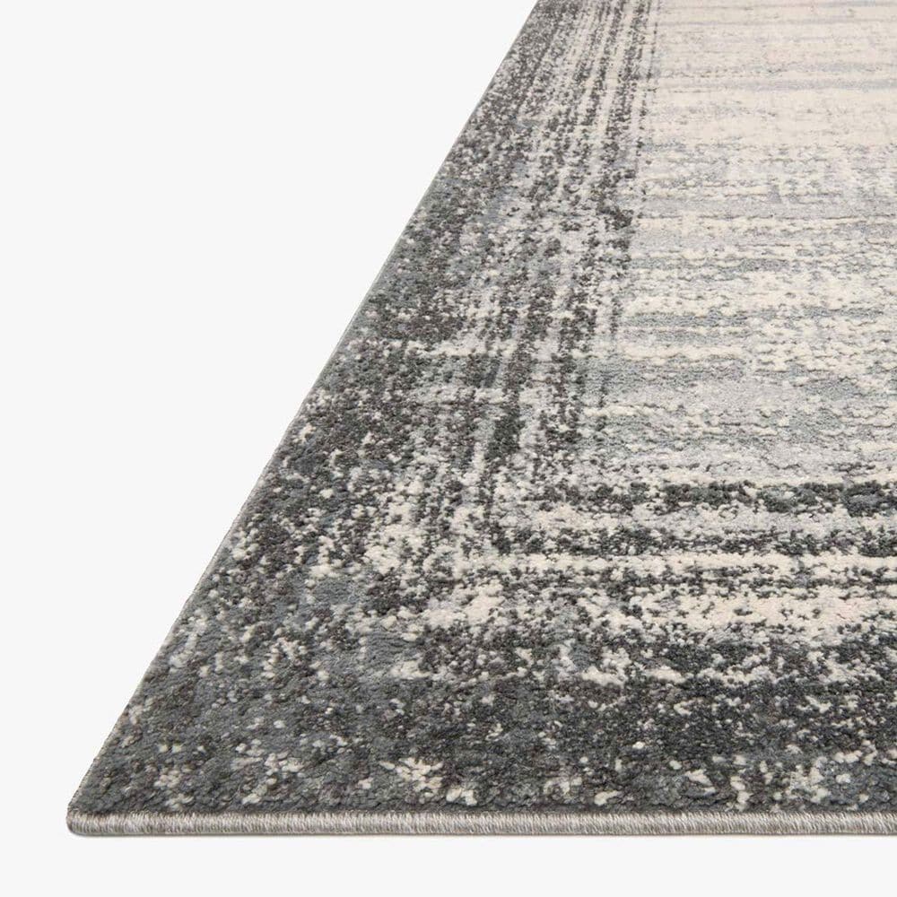 Loloi II Austen AUS-02 5&#39;3&quot; x 7&#39;7&quot; Pebble and Charcoal Area Rug, , large