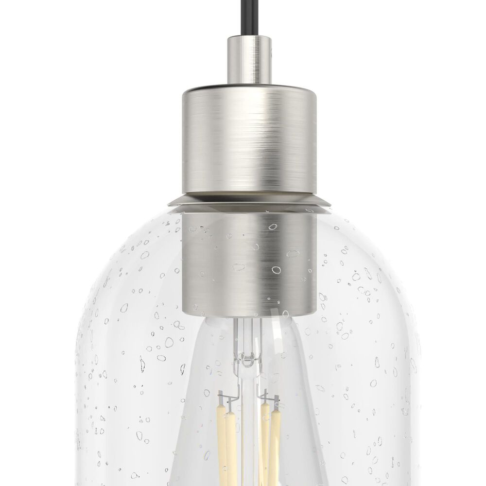 Hunter Lochmeade 1-Light Mini Pendant in Brushed Nickel, , large