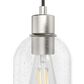 Hunter Lochmeade 1-Light Mini Pendant in Brushed Nickel, , large