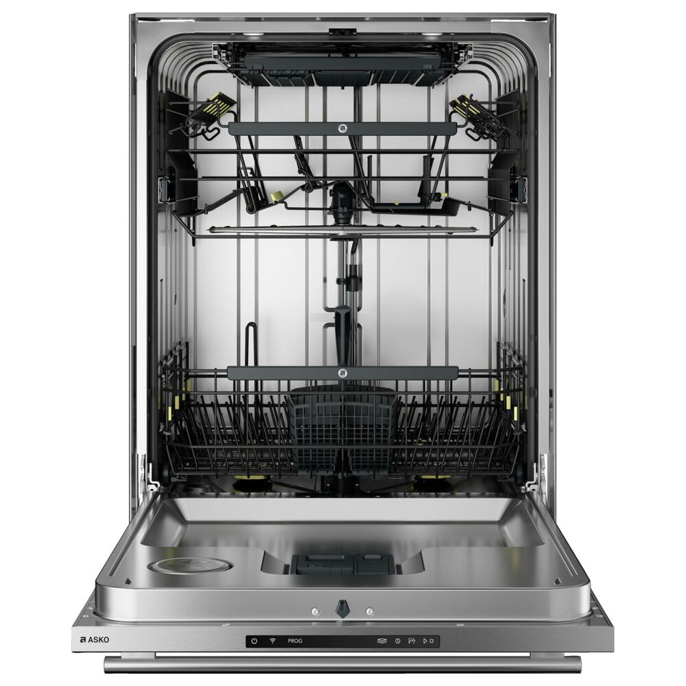ASKO 50 Series 24&quot; Built-In Tubular Handle Dishwasher with 40 dBA in Stainless Steel, , large