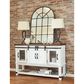 Signature Design by Ashley Valebeck Dining Room Server in White/Brown, , large