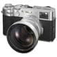Fujifilm X100VI Point and Shoot Digital Camera in Silver, , large