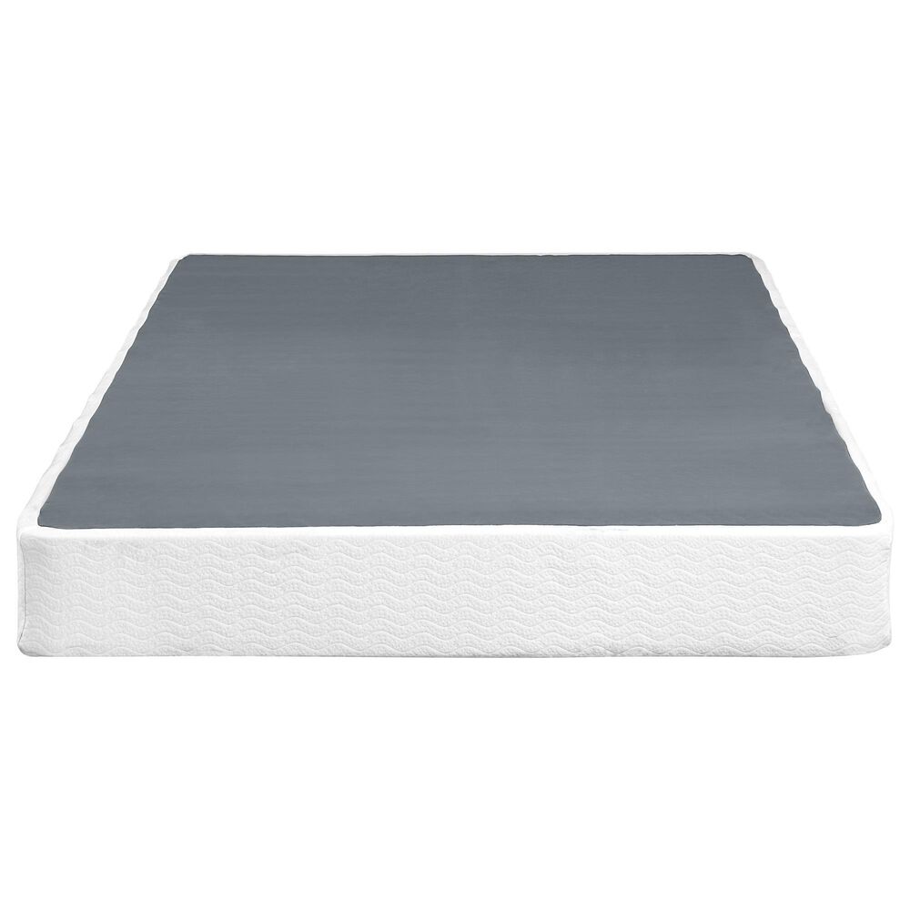 Hearth and Haven California King Foundation with Textured Fabric Cover, , large