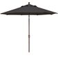 Garden Party 9 Push Button Tilt Umbrella with Stand, , large