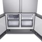 Dacor 23.5 Cu. Ft. Built-In French Door Refrigerator with SteelCool in Silver Stainless Steel, , large