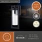 Vaxcel Malmo 15.75" 1-Light Outdoor Wall Sconce in Matte Black, , large