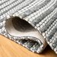 Safavieh Marbella 10" x 14" Charcoal and Ivory Area Rug, , large