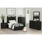 Mayberry Hill Ridgemont 5-Piece Twin Storage Bedroom Set in Black, , large