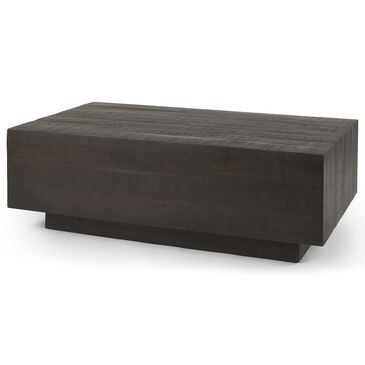 Mercana Furniture & Decor Hayden Square Coffee Table in Dark Brown, , large