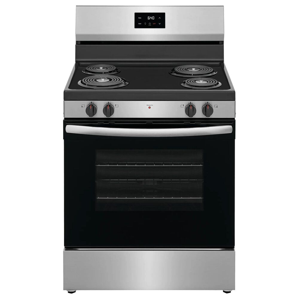 Frigidaire 5.3 Cu. Ft. Freestanding Electric Range with 4 Coil Elements in Stainless Steel, , large
