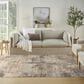 Nourison Sustainable Trends SUT04 6" x 9" Beige and Grey Area Rug, , large