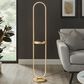 Lite Source Dysis LED Floor Lamp in Gold, , large