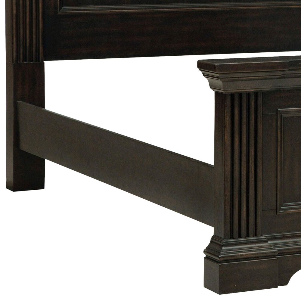 Nicolette Home Caldwell 3 Piece Queen Panel Bedroom Set in Deep Brown, , large