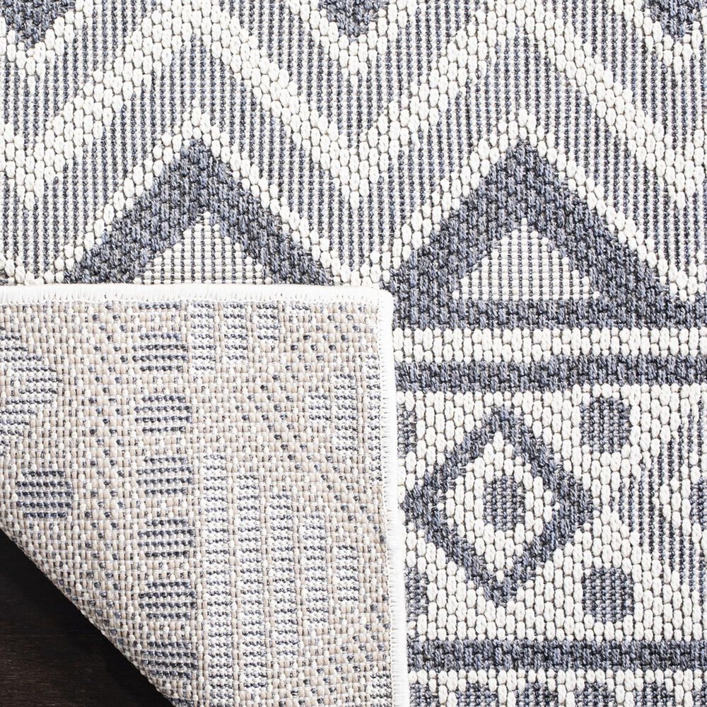 Safavieh Bermuda 8&#39; x 10&#39; Cream and Navy Indoor/Outdoor Area Performance Rug, , large