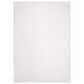 Safavieh August Shag AUG900A 10" x 14" White Area Rug, , large