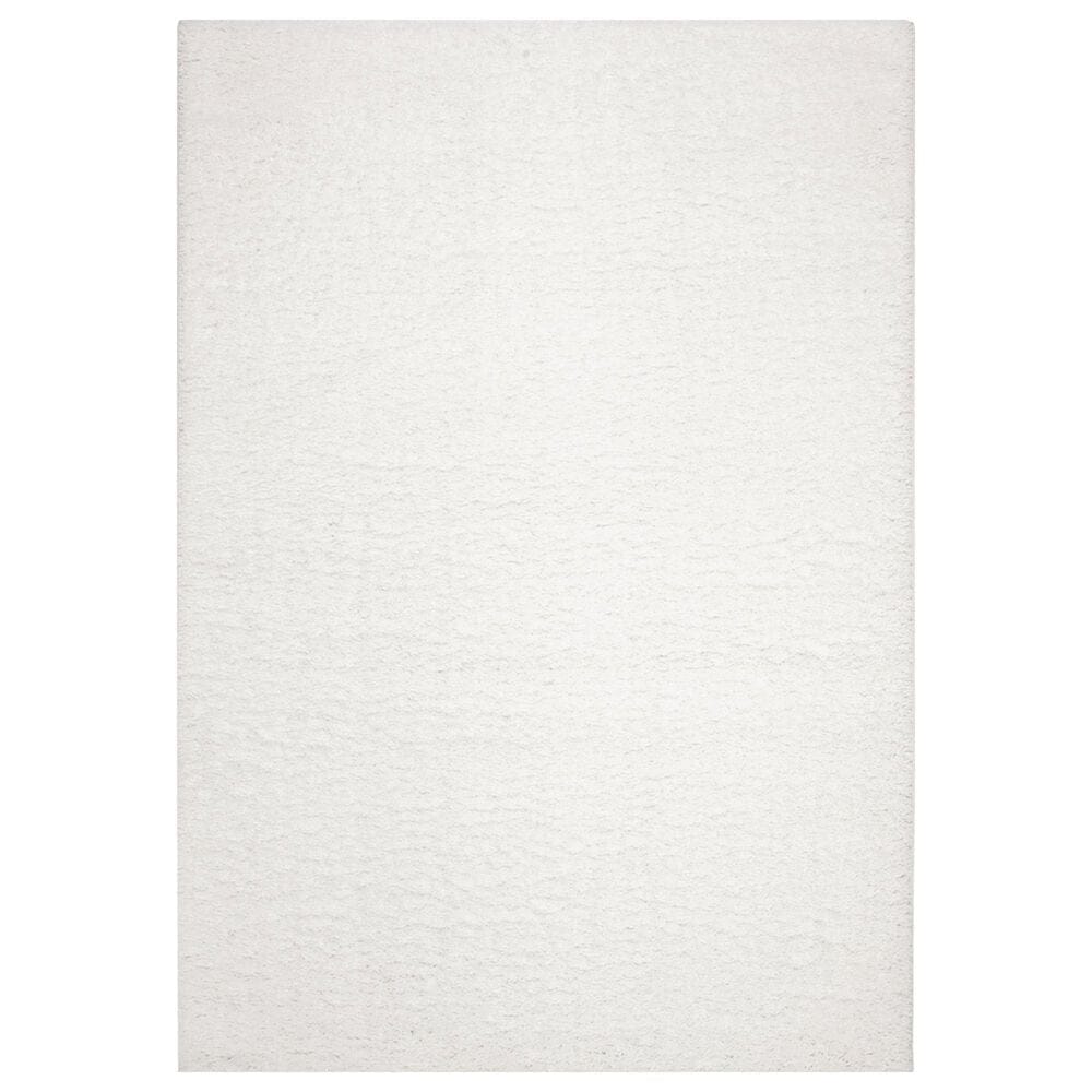 Safavieh August Shag AUG900A 10" x 14" White Area Rug, , large