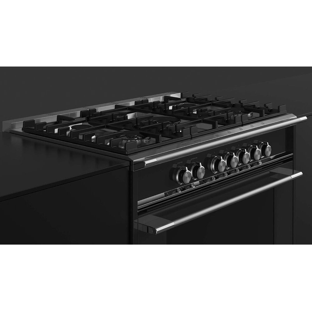 Fisher &amp; Paykel 36&quot; Freestanding Classic Gas Ranges in Black, , large