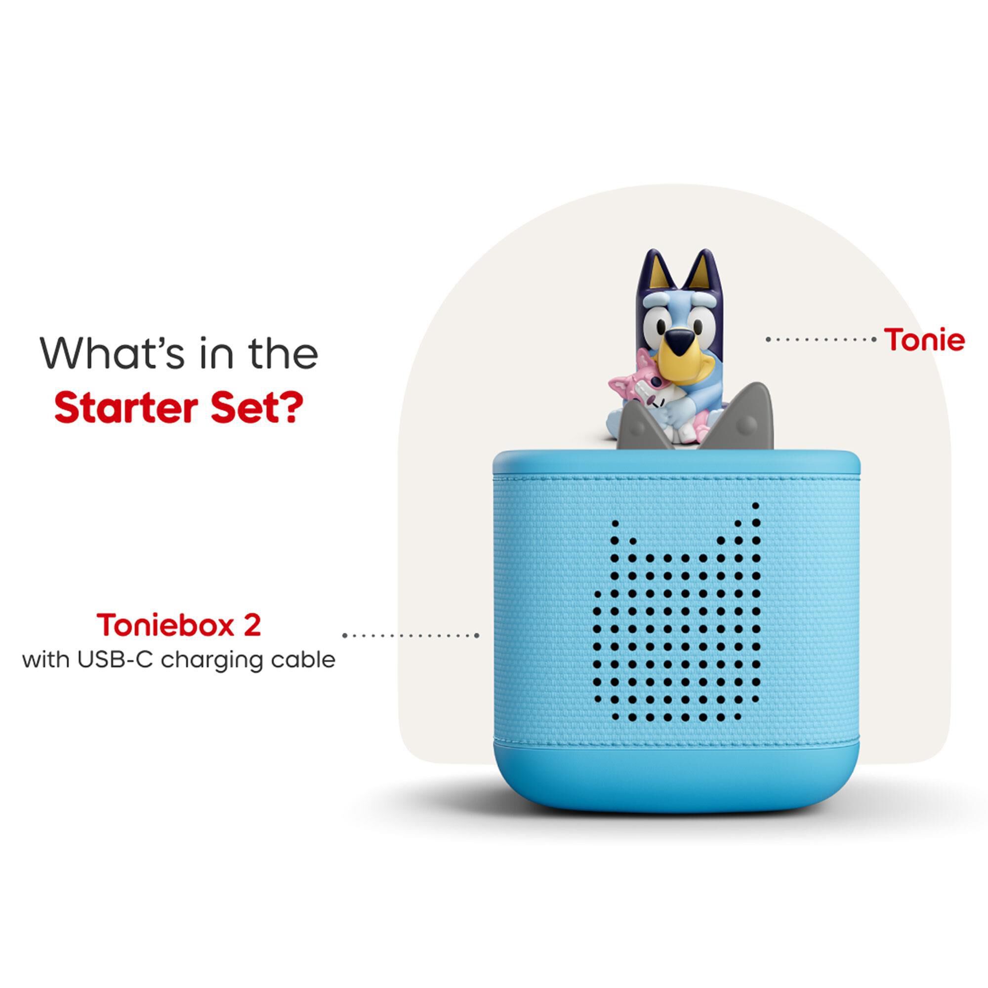 Tonies Bluey Toniebox 2 Starter Set