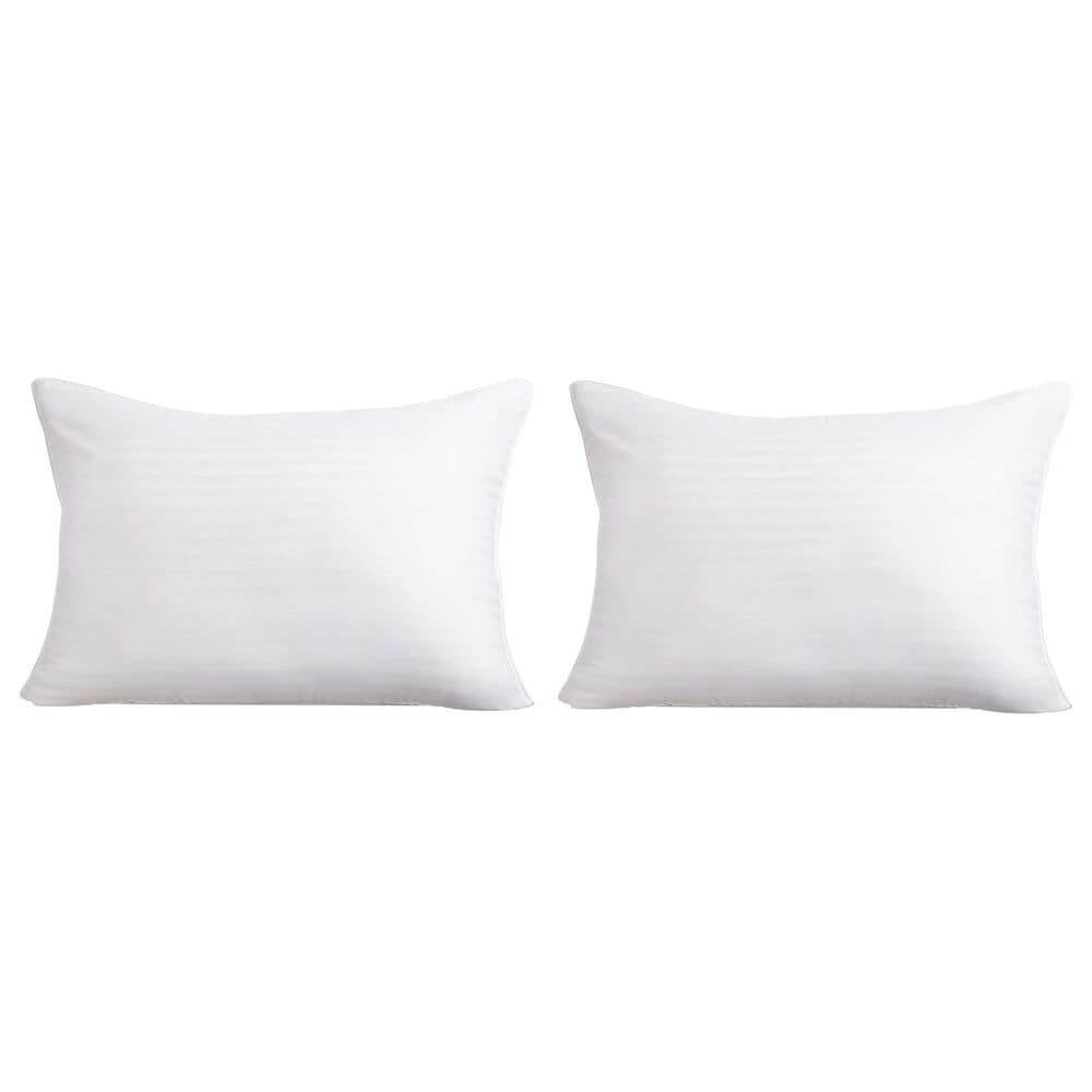 Allied Home Grandeur BMI_8225L_H Down Alternative Density Pillow in White (Set of 2), , large