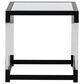 Ashley Nallynx End Table in Metallic Black and Clear, , large