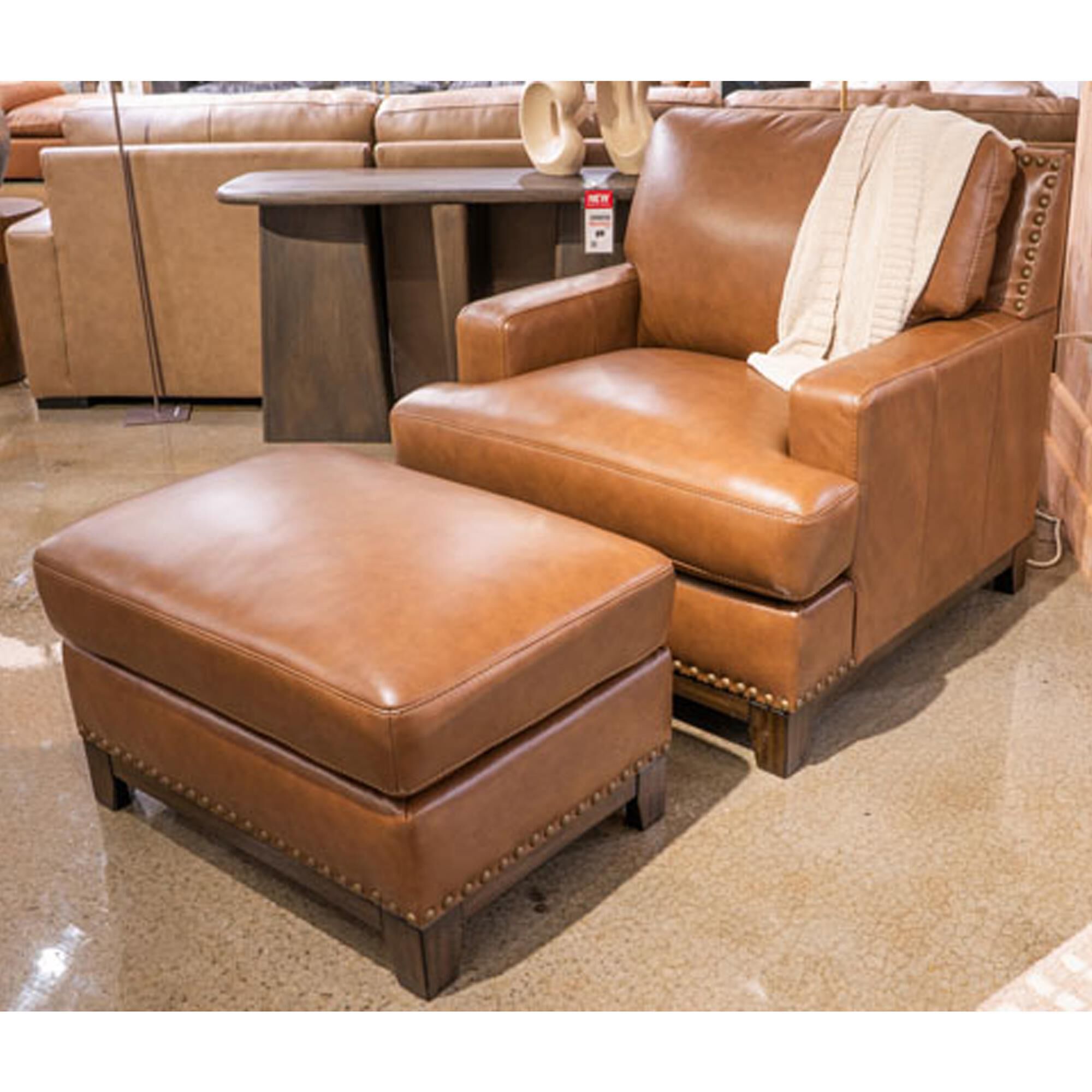 Ashley Saonara Arm Chair in Amber